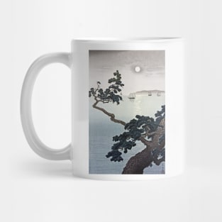 Full Moon at Akashi Beach by Tsuchiya Koitsu Mug